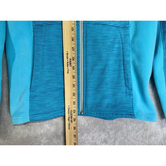 The North Face Jacket Women’s Medium Blue Castle Crag Full Zip Fleece Stretch - Picture 8 of 10